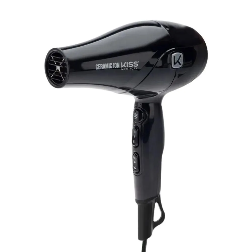 Secador Kiss New York Ceramic Ion 1900w 127v Bdp5br