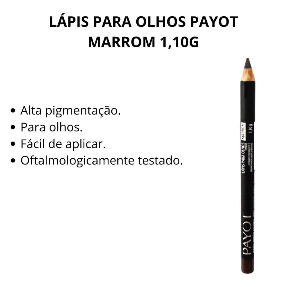 Lápis para Olhos Payot Marrom 1,10g