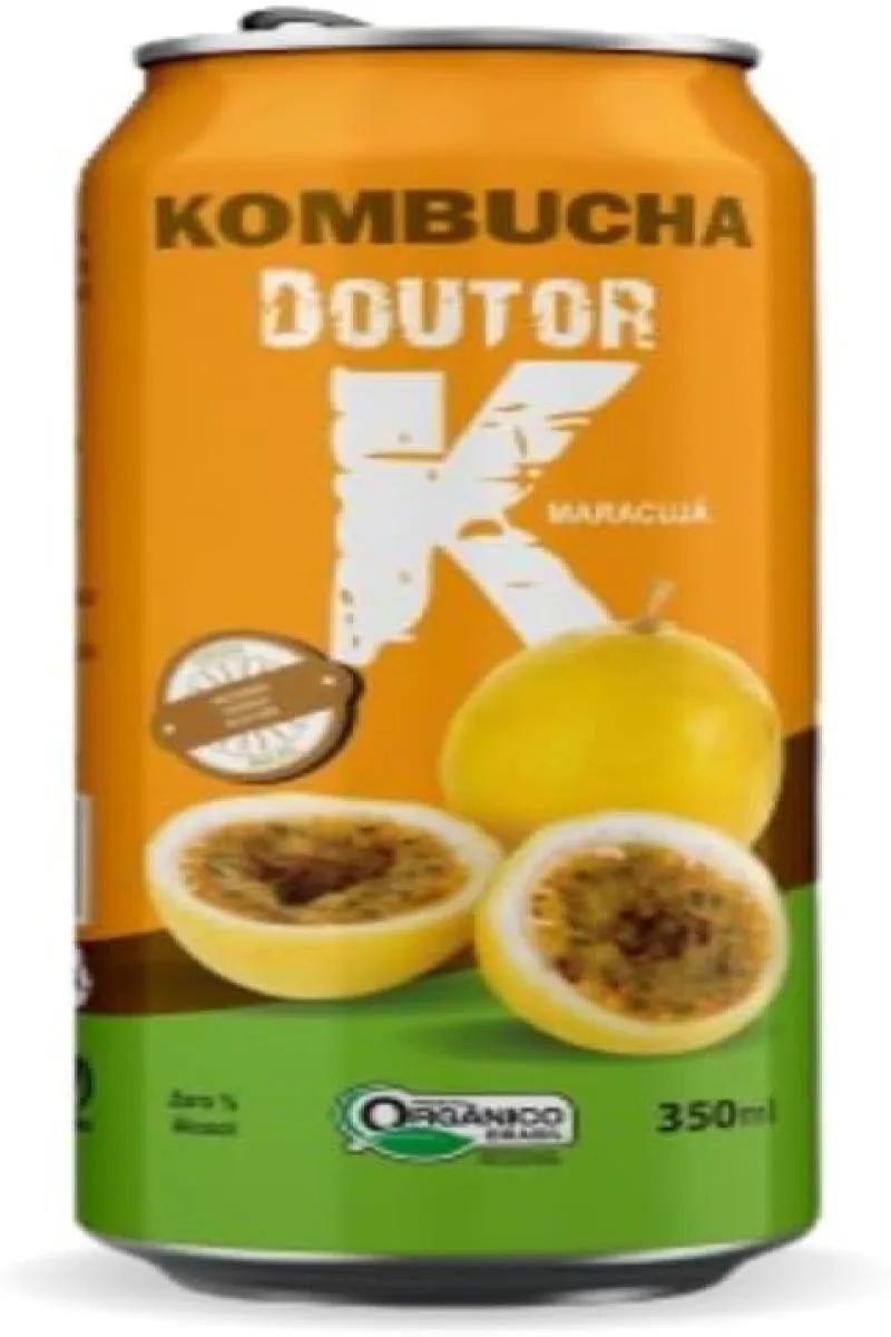 Kombucha Maracujá 350ml Doutor K