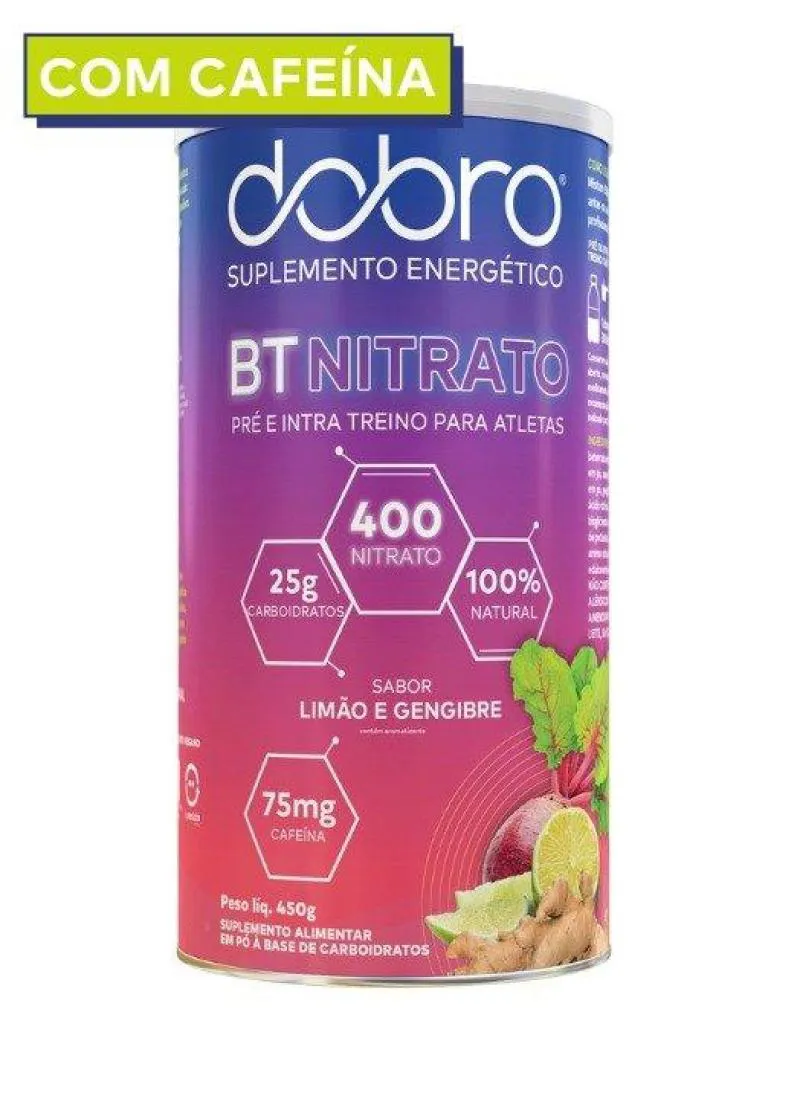 Nitrato Dobro Sabor Limao e Gengibre 450g