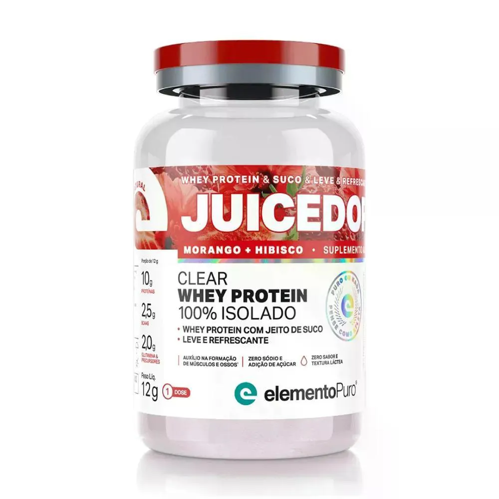 Monodose Juicedop Iso Morango com Hibisco 12g