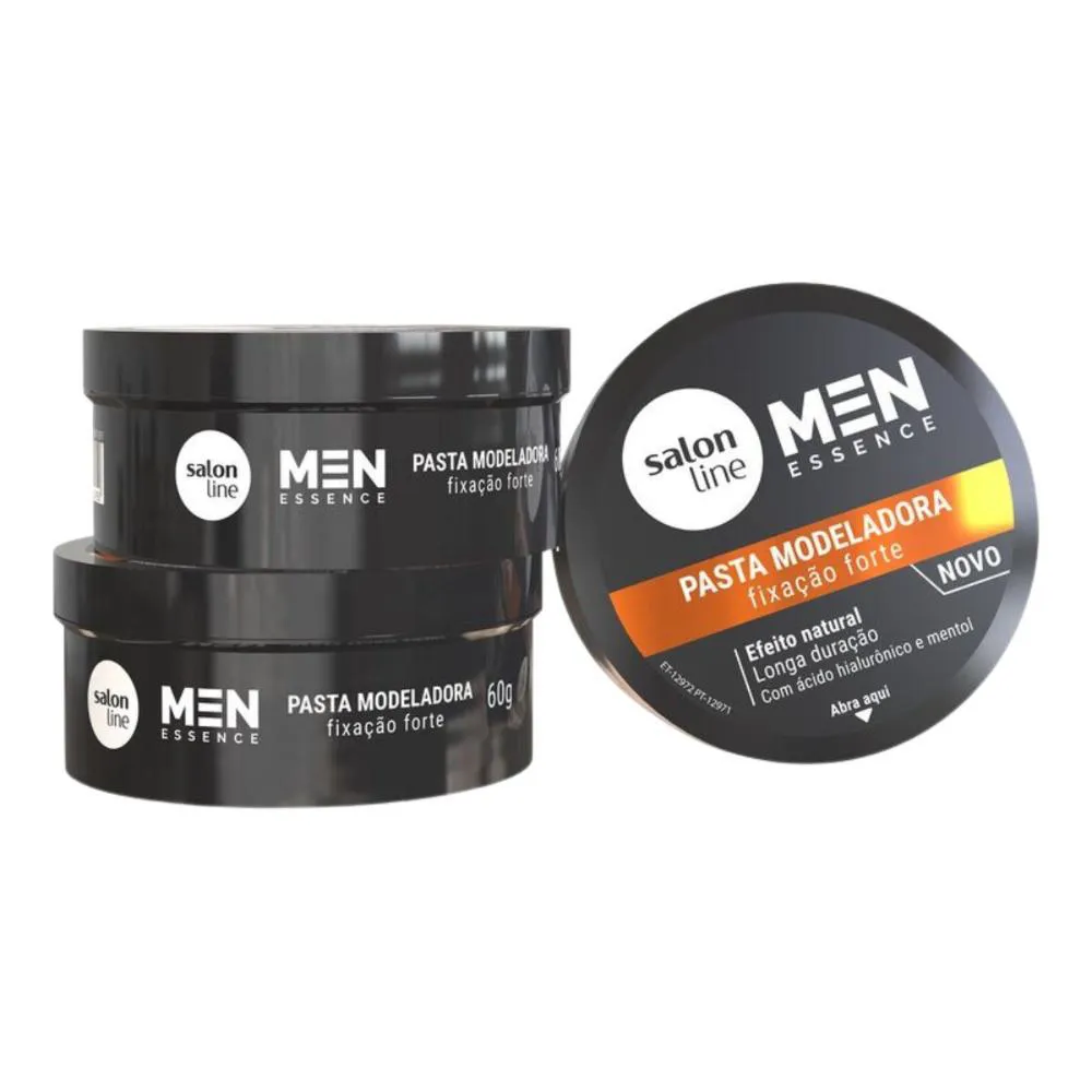 Pasta Modeladora Salon Line Men Essence Efeito Natural 60g