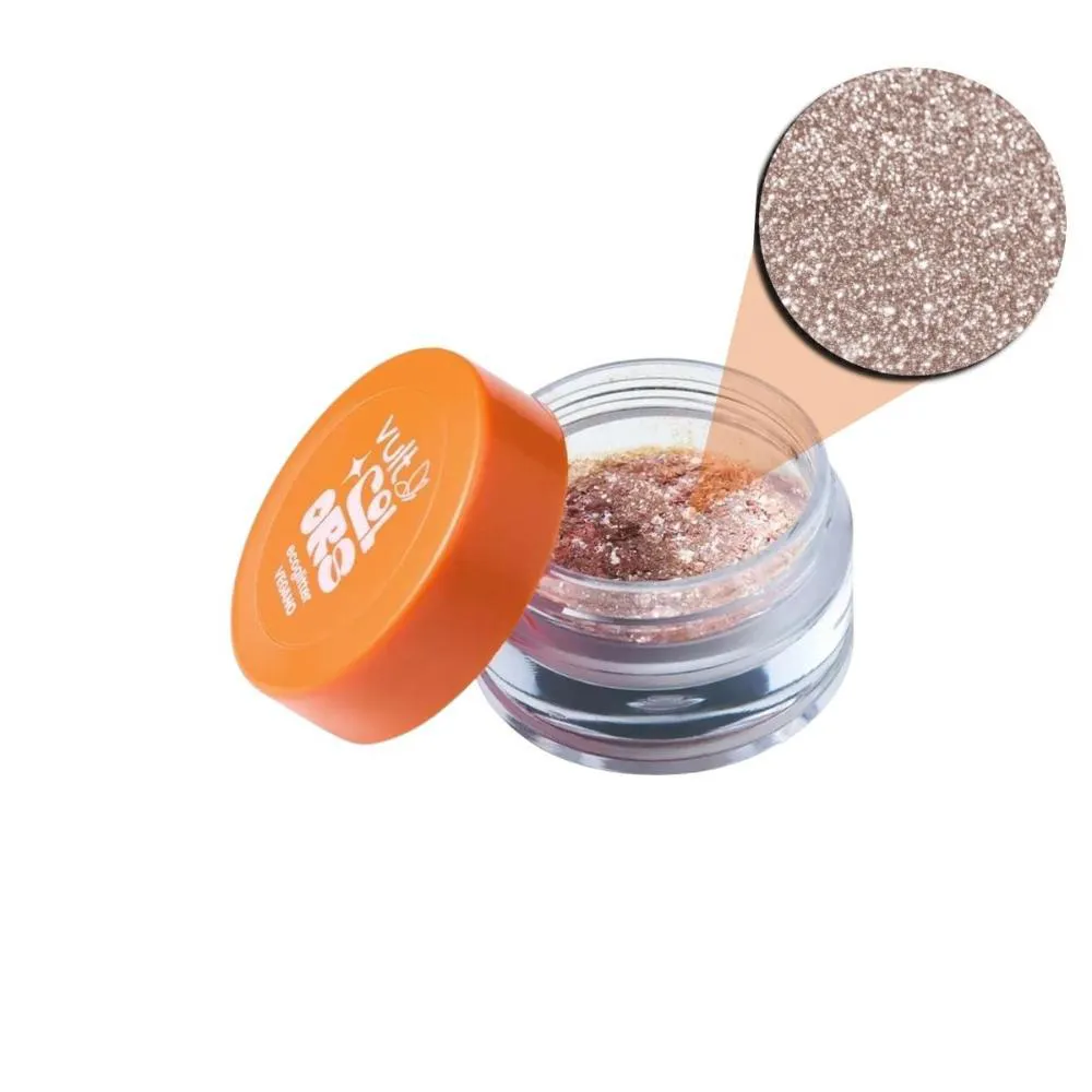 Ecoglitter Multifuncional Vult Colors Prata Paête 1g