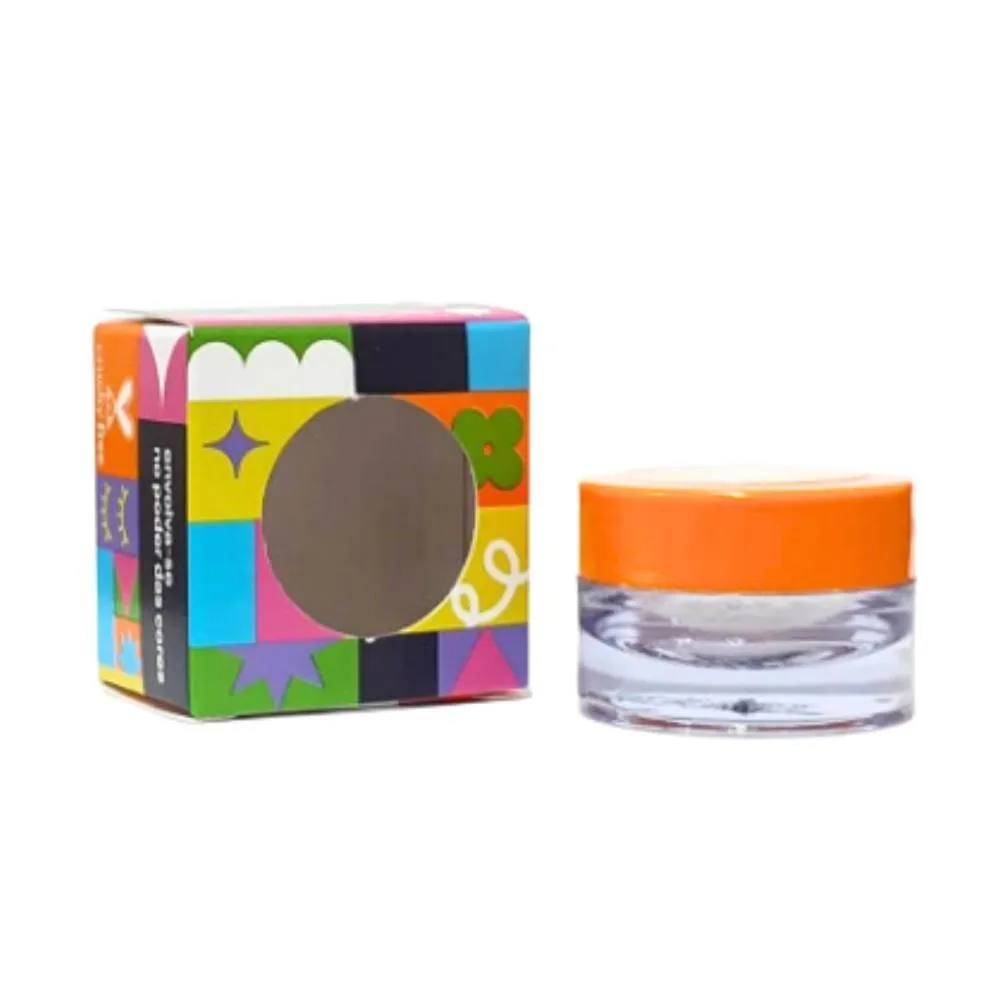 Ecoglitter Multifuncional Vult Colors Prata Paête 1g
