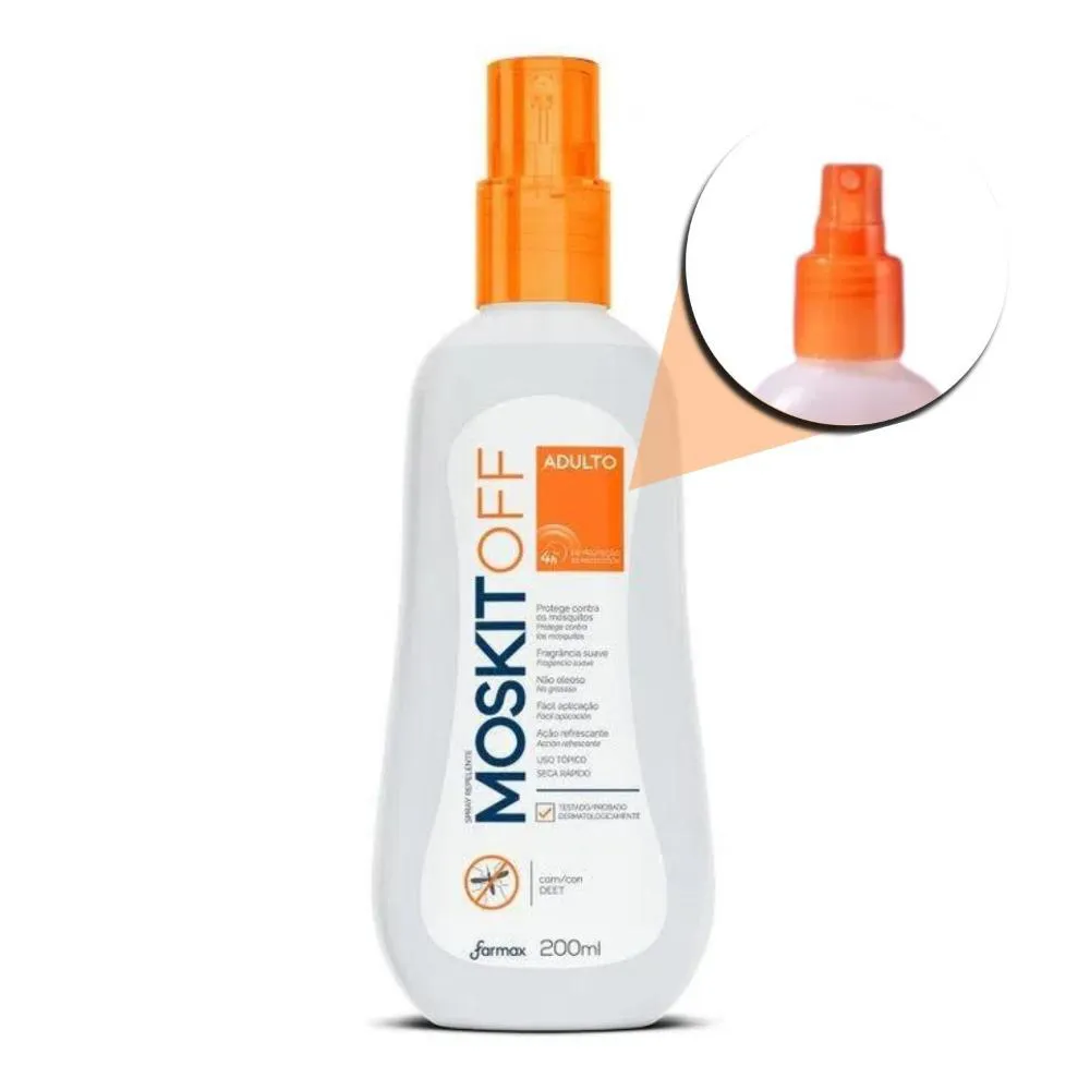 Spray Repelente Farmax Moskitoff Adulto 100ml