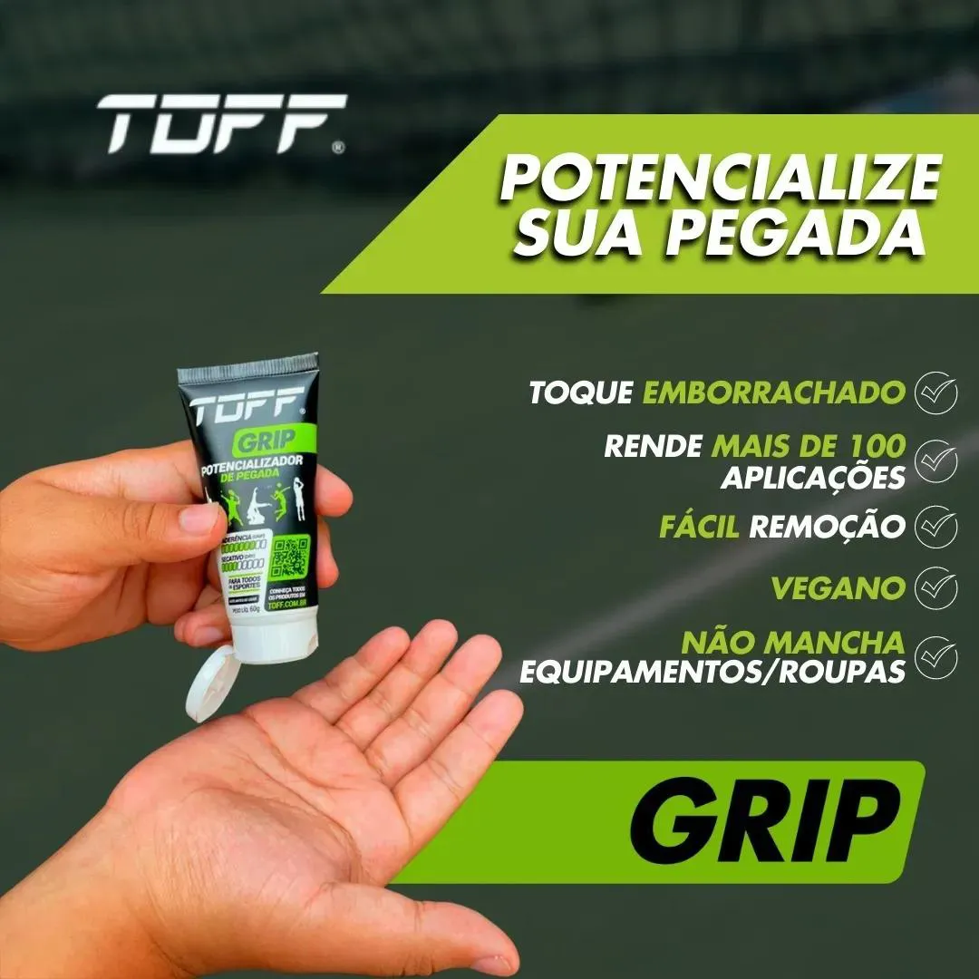 Toff Grip Gel - Potencializador De Pegada Para Mãos Esportes