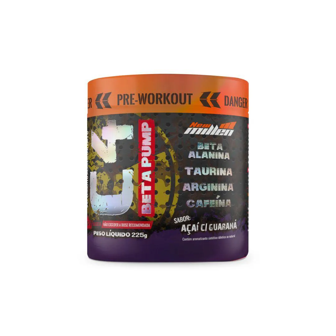 C4 Beta Pump 225g - New Millen Açaí com Guaraná