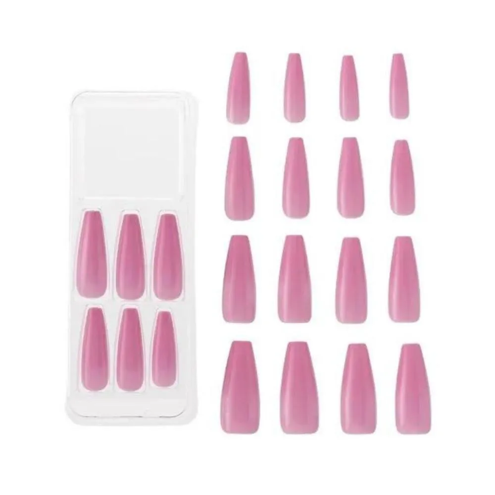 Unhas Postiças Kiss Ny Joy Collection Bailarina 24un Jn02b