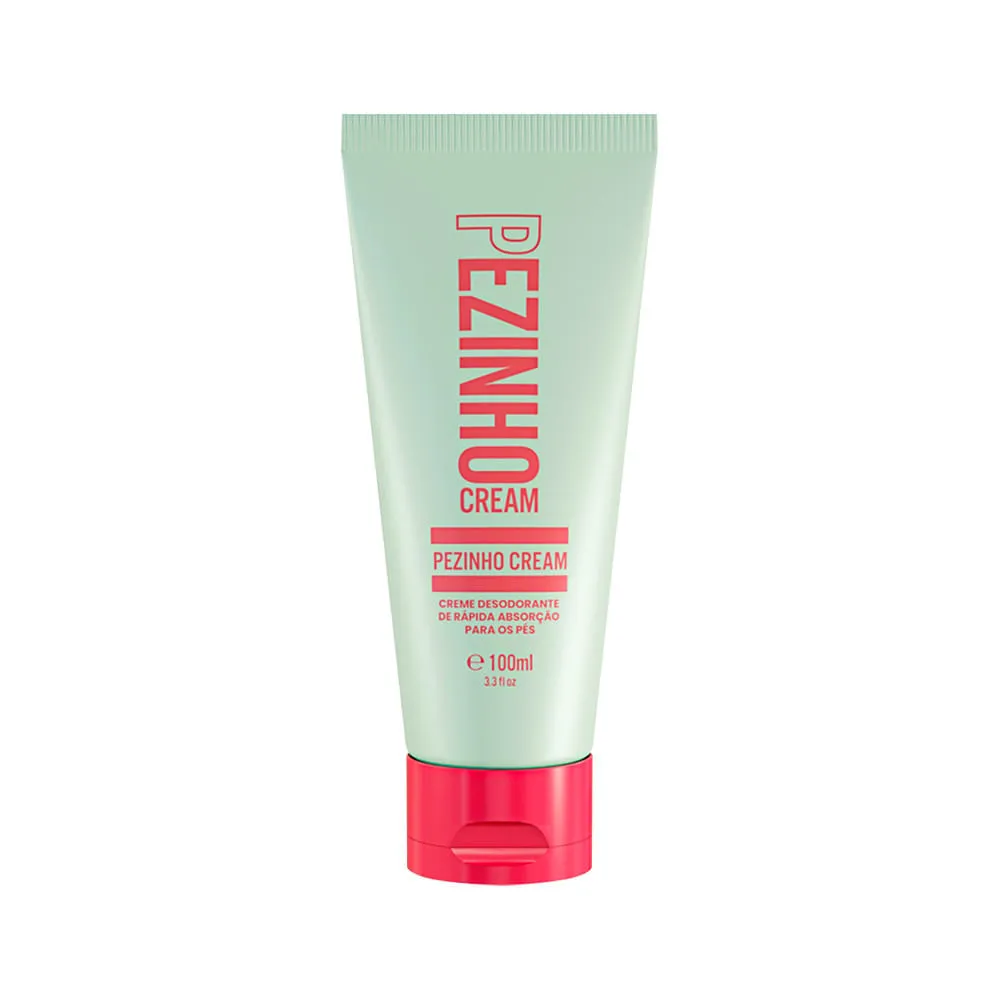 Creme Desodorante Para Os Pés Beleza Brasileira Pezinho Cream 100ml
