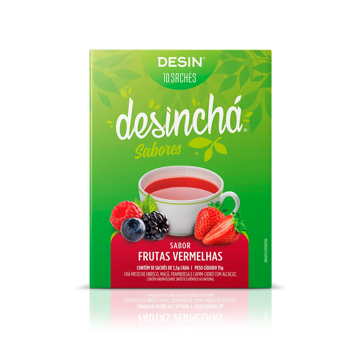 Desinchá Frutas Vermelhas 10 Sachês