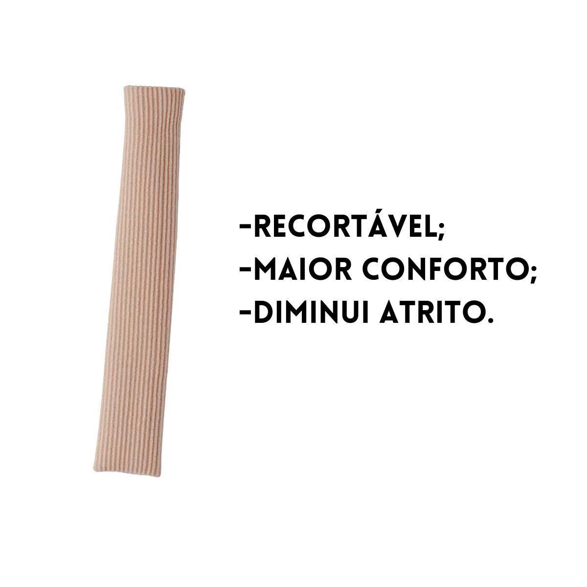 Tubo Recortável para Calos Malha Revestido com Gel - Hidrolight G