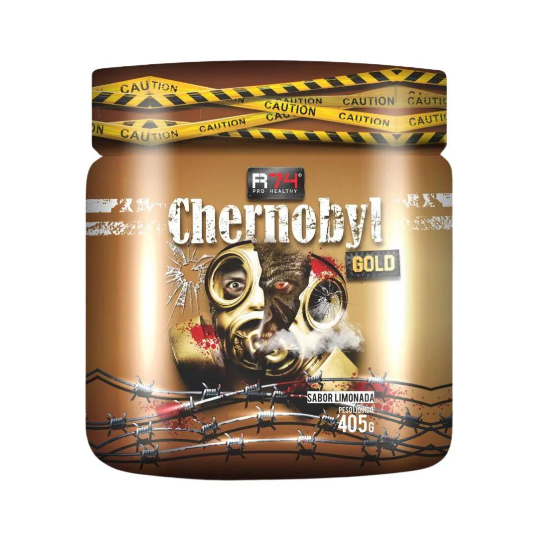 Chernobyl Gold Pré-treino 405g - R74 Incolor Limonada