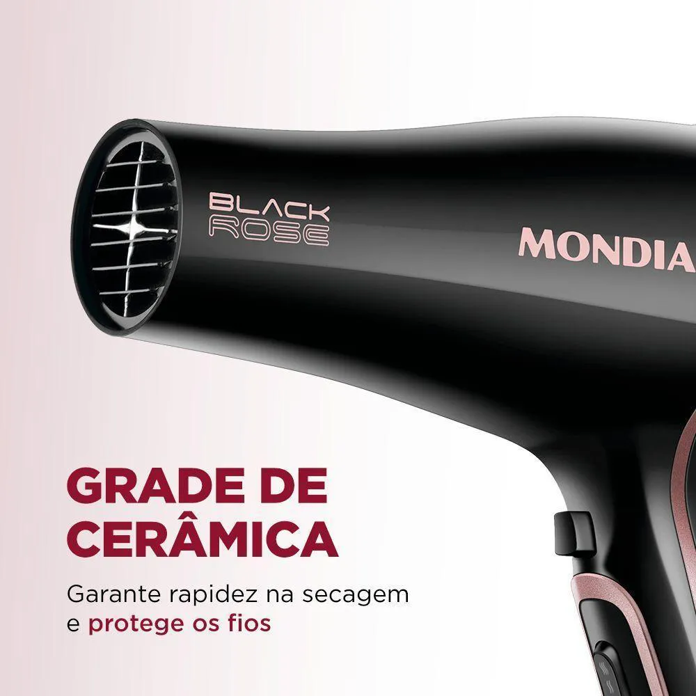 Secador de Cabelos Black Gold Scn-02 127v/60hz