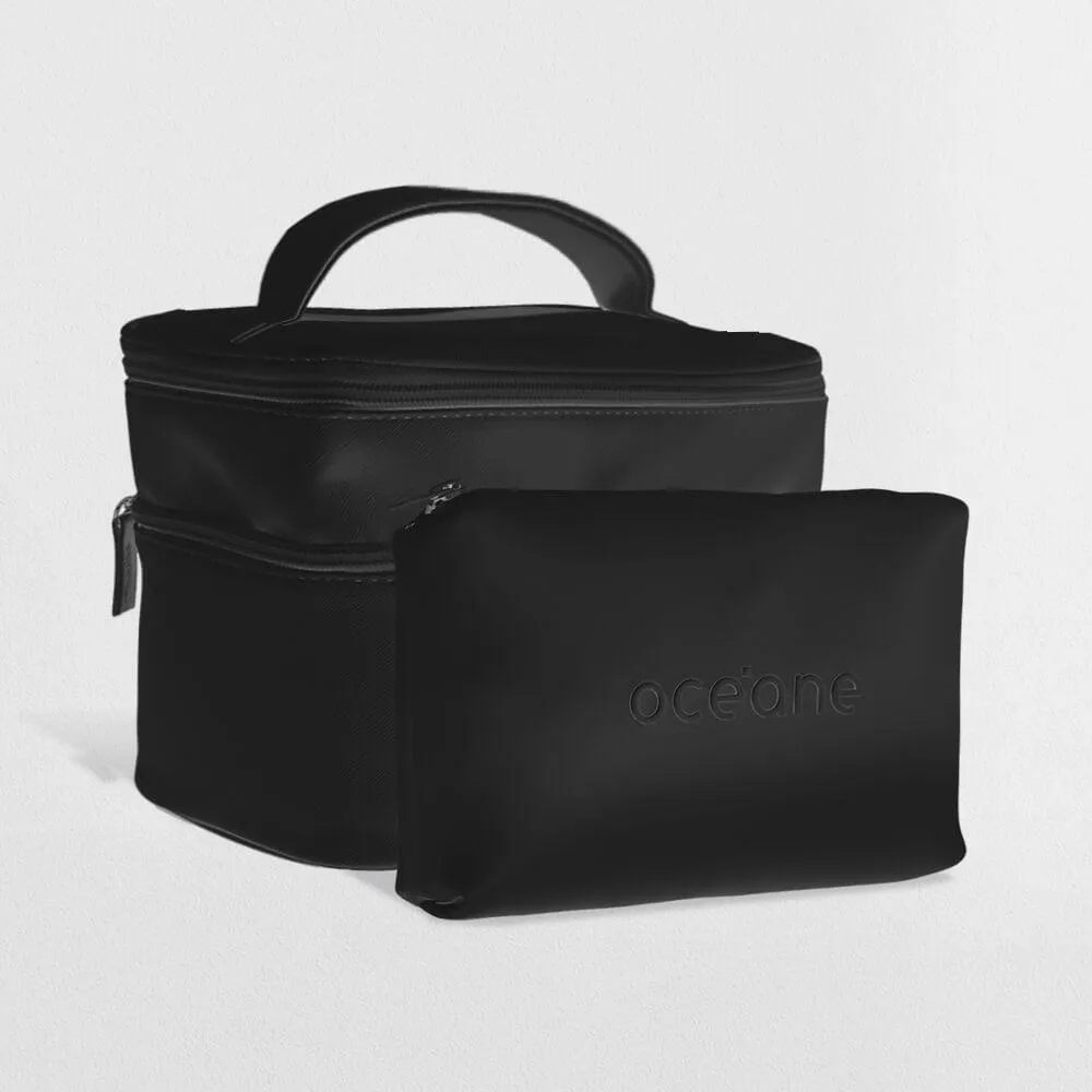 Kit Nécessaire Preto Daily Makeup + Nécessaire Preto Best Travel (2 Produtos)