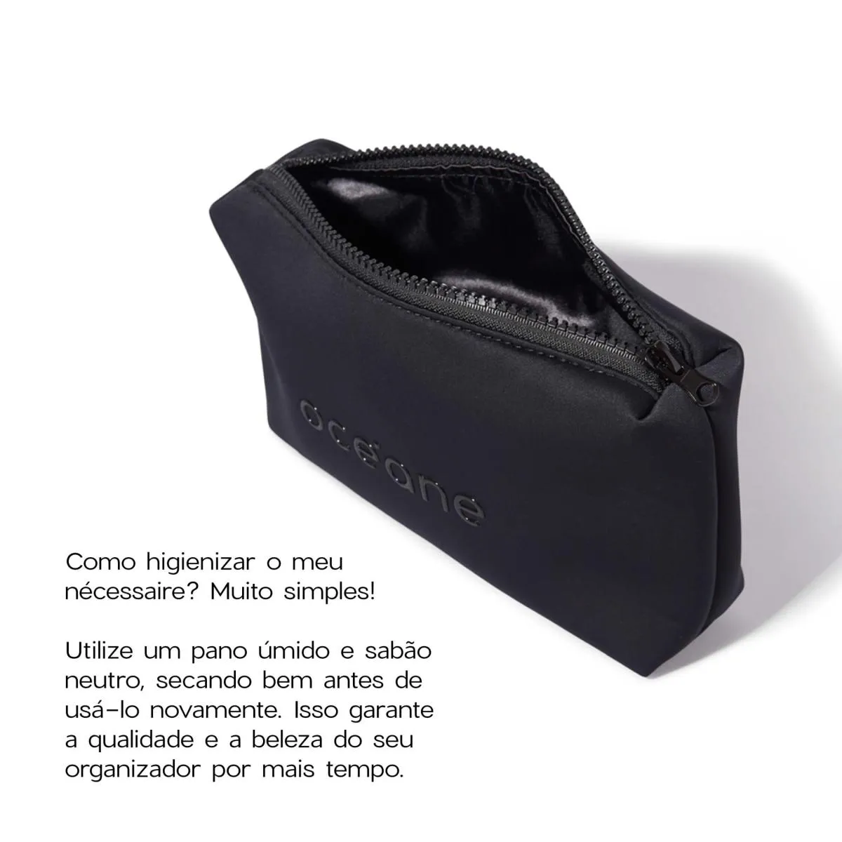 Kit Nécessaire Preto Daily Makeup + Nécessaire Preto Best Travel (2 Produtos)