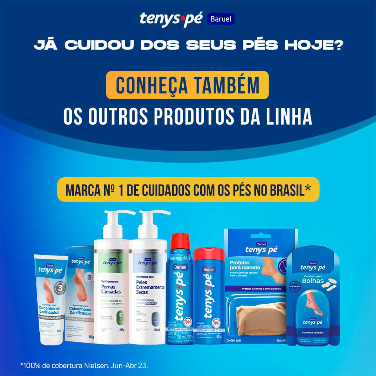 Placa Recortável para Calos e Bolhas Tenys Pé com 1 Unidade