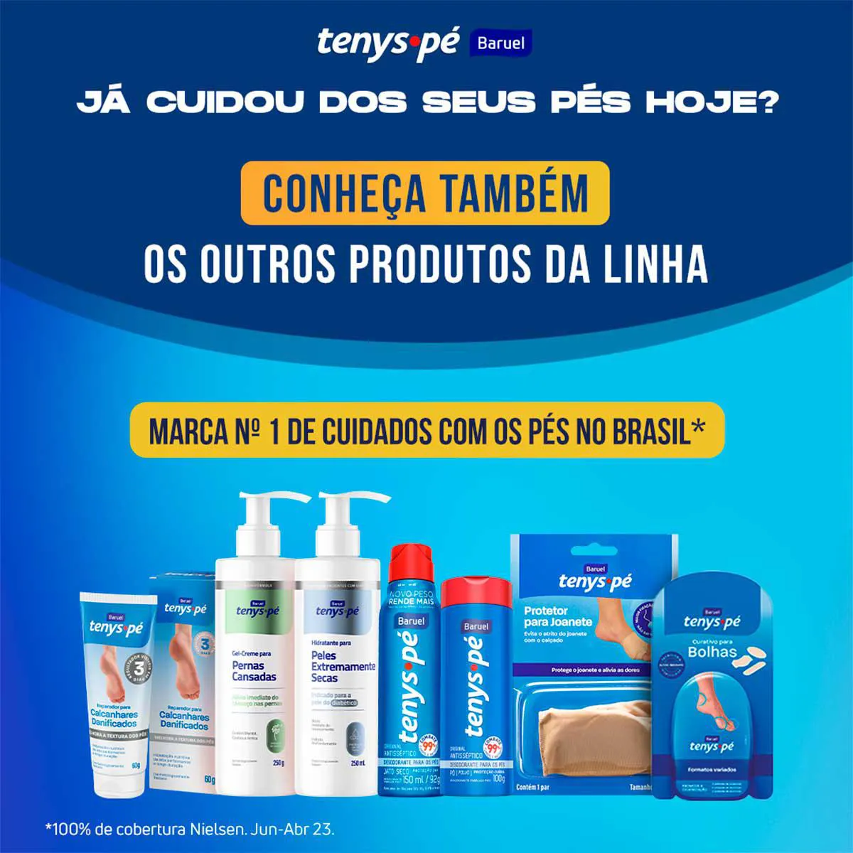 Tubo Recortável para Calos Tenys Pé Tamanho P/M com 1 Unidade