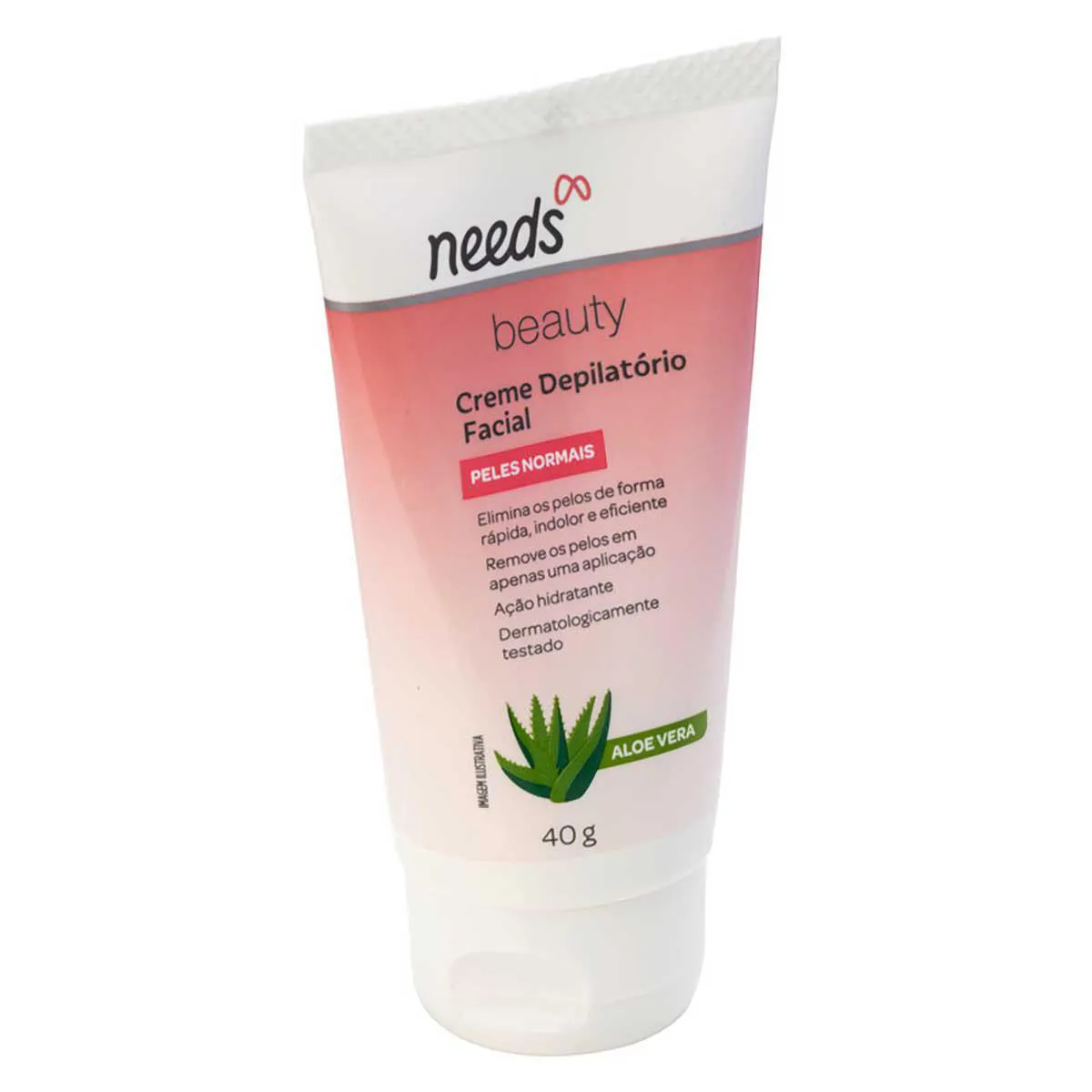 Creme Depilatório Facial Needs Beauty Pele Normal 40g