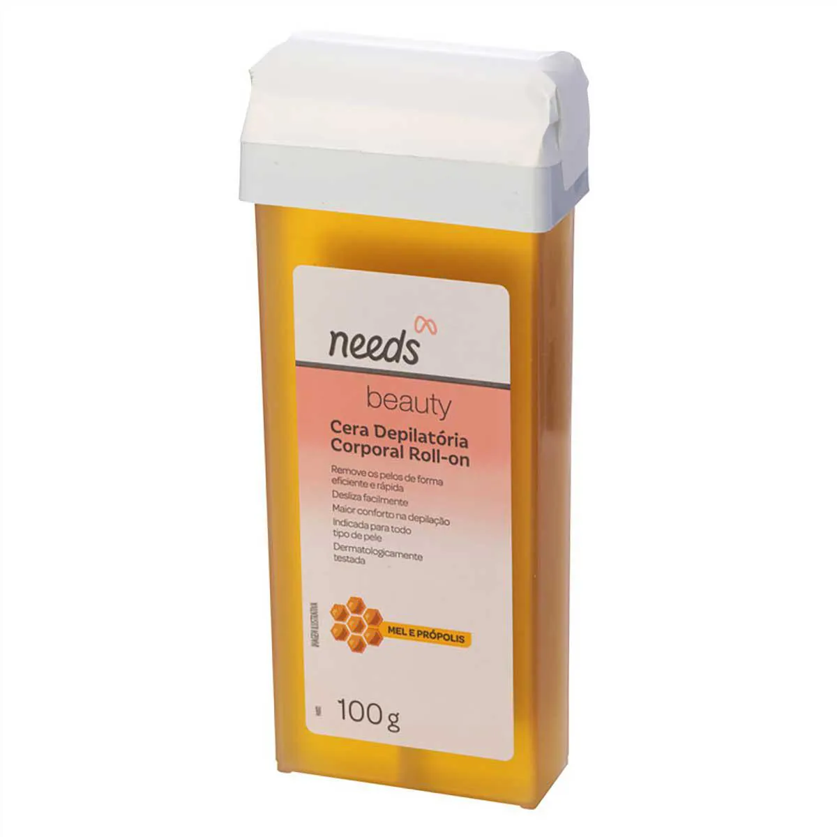 Cera Depilatória Corporal Roll-On Needs Beauty 100g