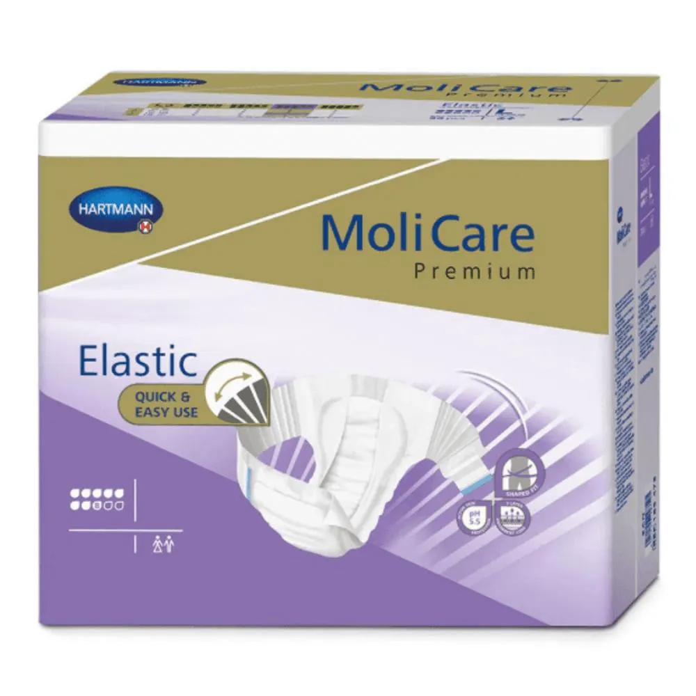 Fralda Adulto Molicare Elastic Premium 8D Super Plus - Hartmann