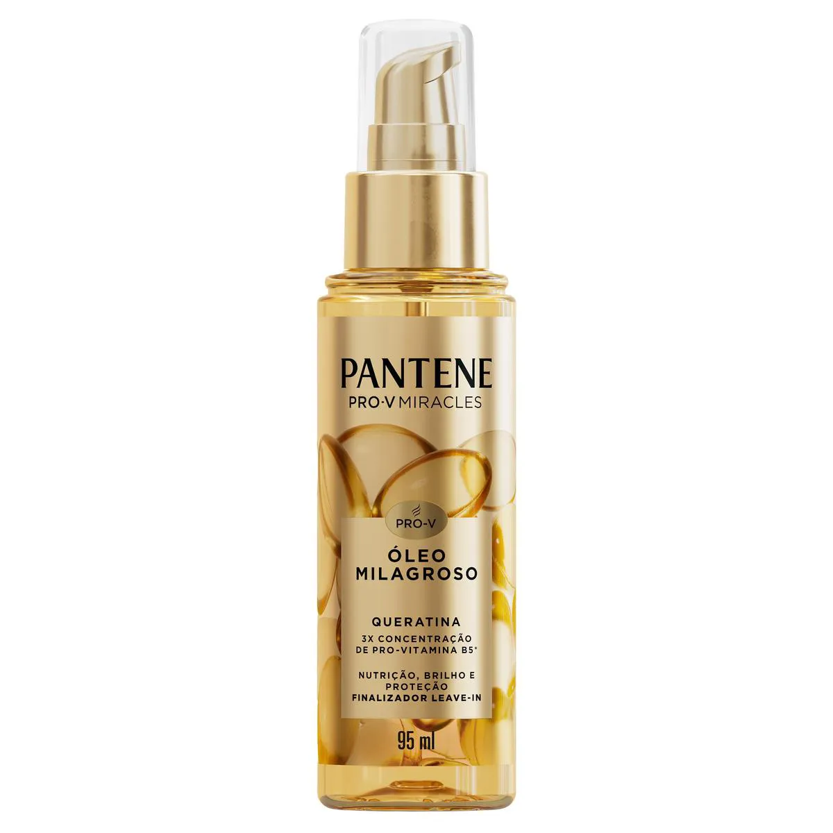 Óleo Milagroso Finalizador e Leave-in Pantene Miracles Queratina 95ml