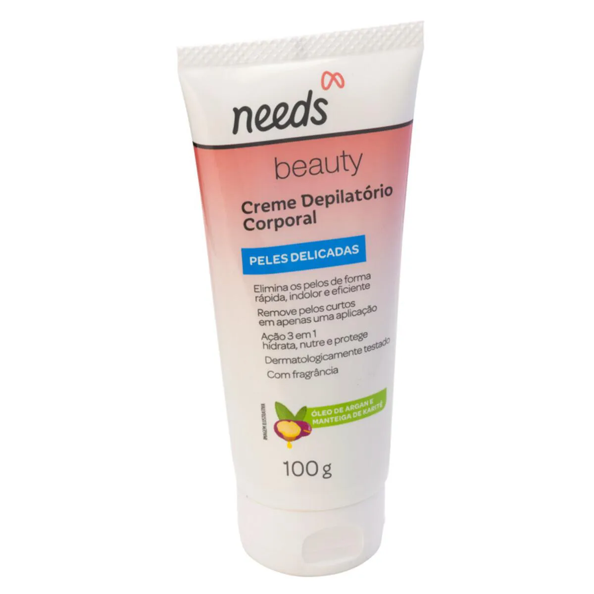 Creme Depilatório Corporal Needs Beauty Pele Delicada 100g