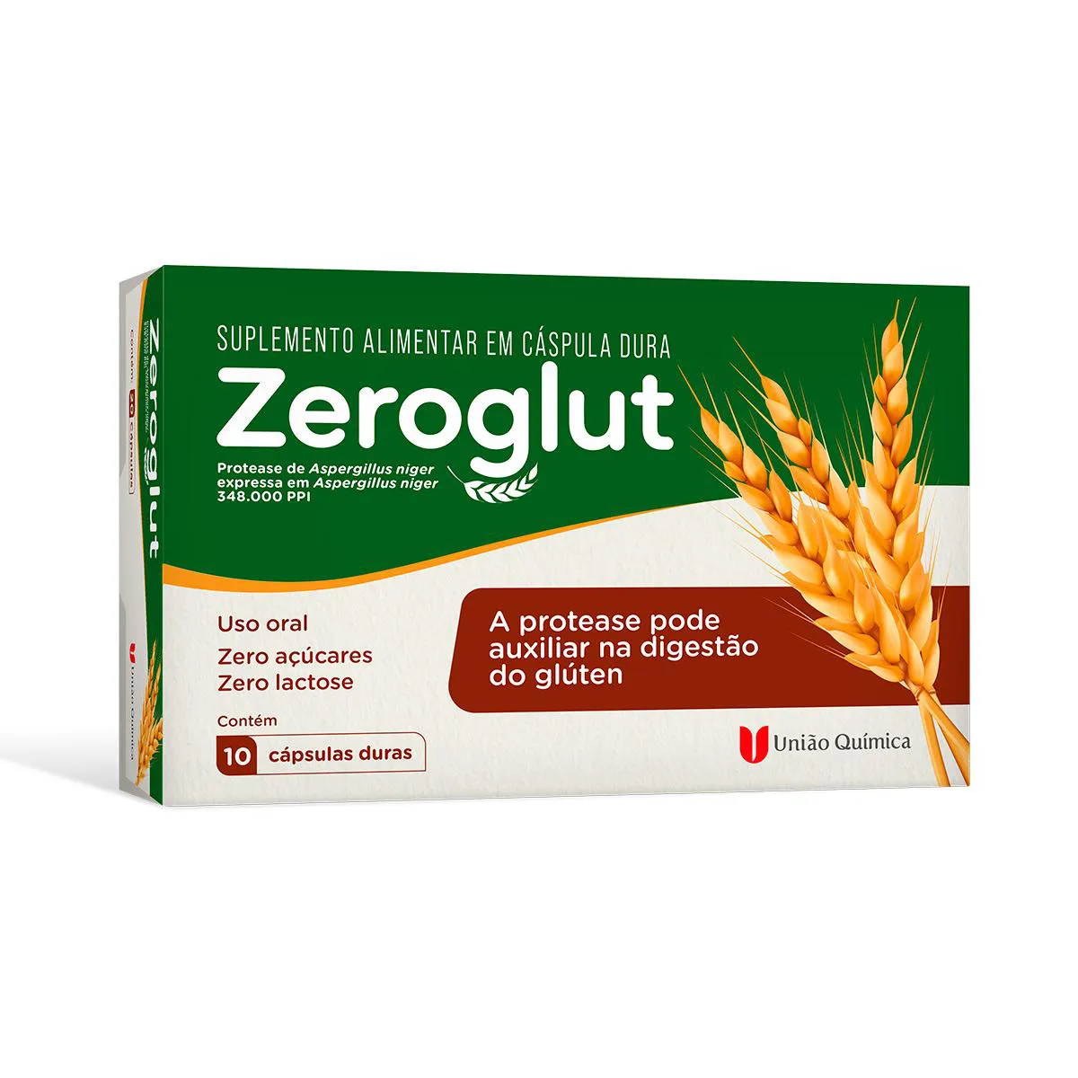 Zeroglut 348.000 PPI 10 cápsulas