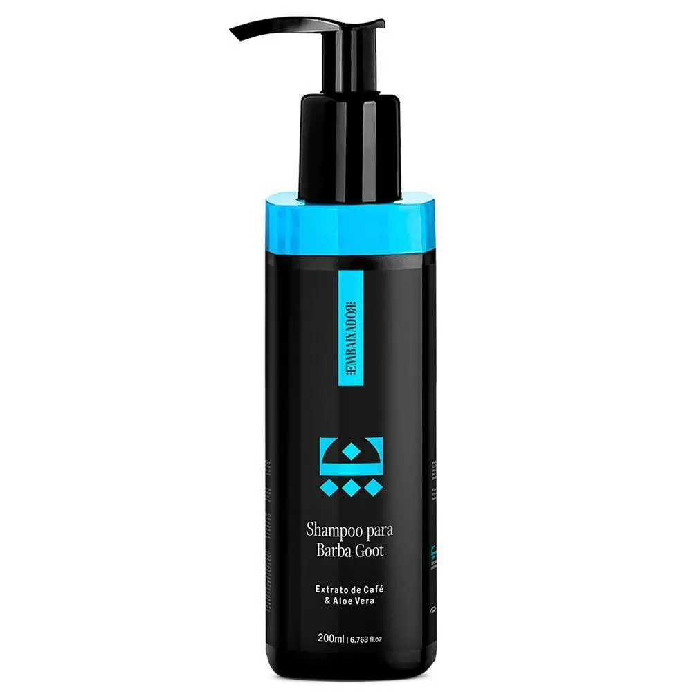 Kit Óleo para Barba Goot Wood + Shampoo Barba Goot Embaixador 200ml