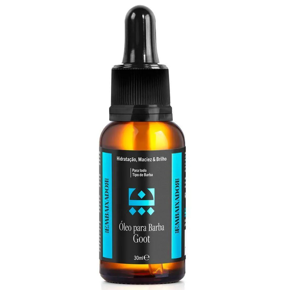 Kit 01 Óleo para Barba Goot + Balm Goot Embaixador 120ml