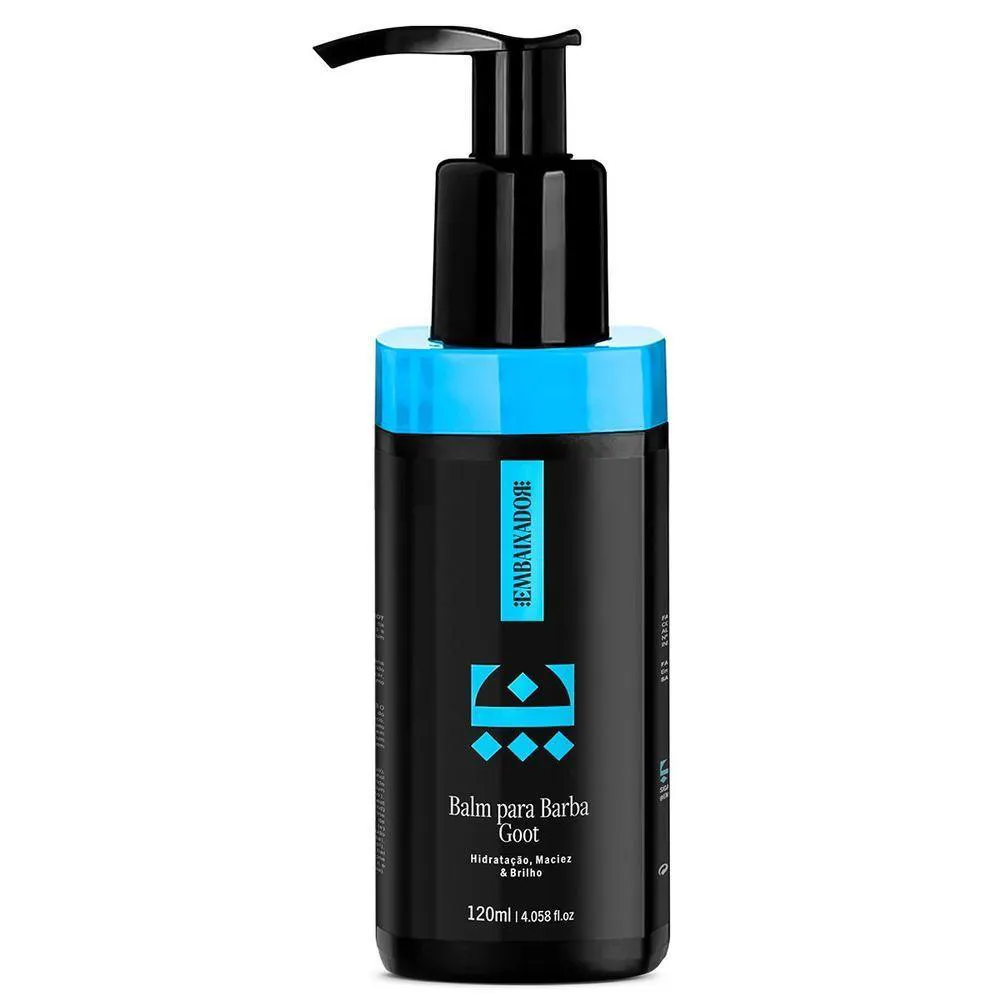 Kit 01 Óleo para Barba Goot + Balm Goot Embaixador 120ml