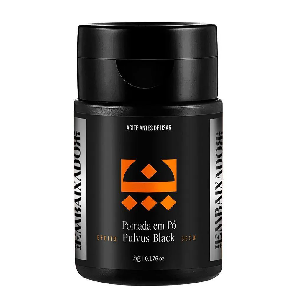 Kit 03 Pomada em Pó Pulvus Black Embaixador 5g