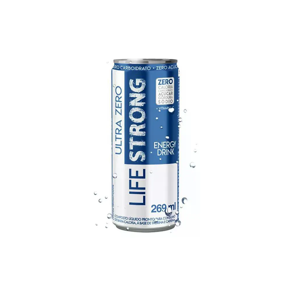 Energético Zero Life Strong Tradicional 269ml