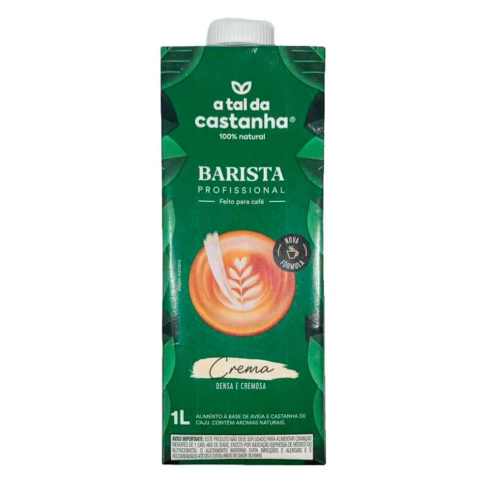 Bebida Vegetal Barista a Tal da Castanha 1l U Unica