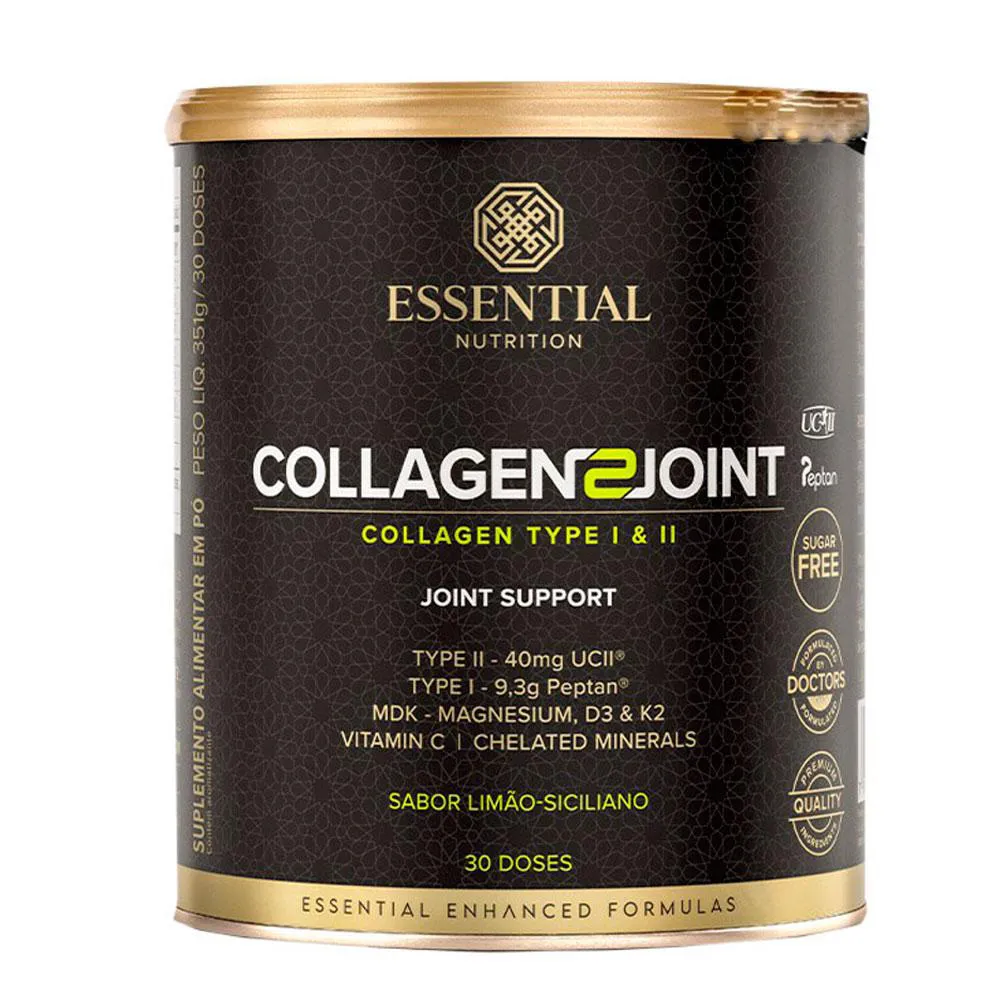 Collagen 2 Joint Limão Siciliano Essential Nutrition 351g U Unica