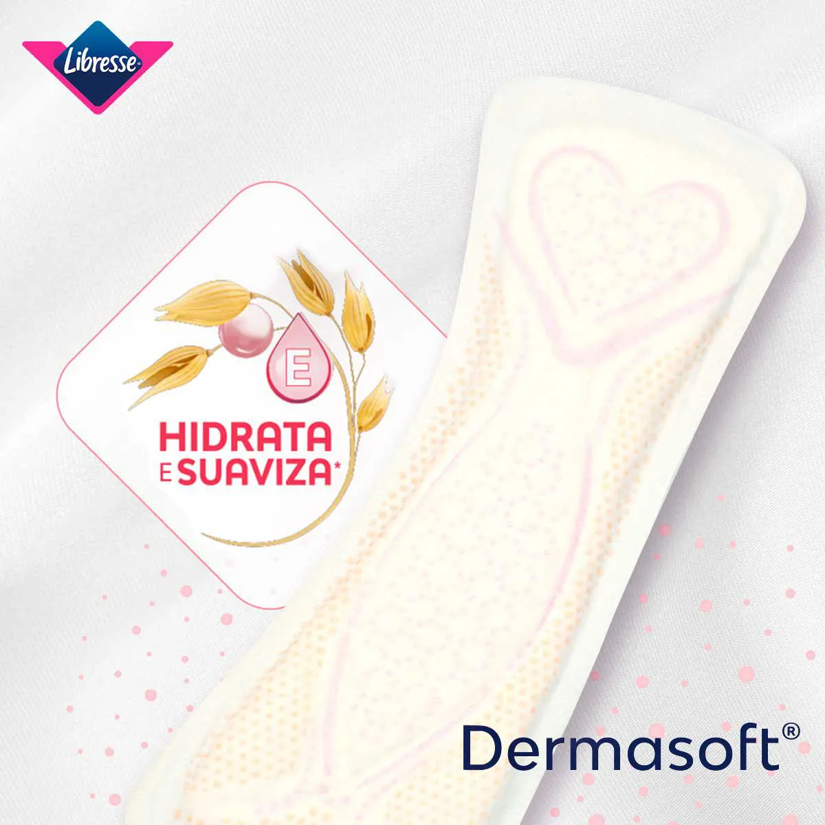 Protetor Diário Libresse Dermasoft Longo 40 unidades