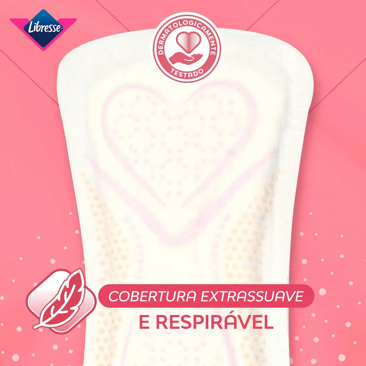 Protetor Diário Libresse Dermasoft Longo 40 unidades