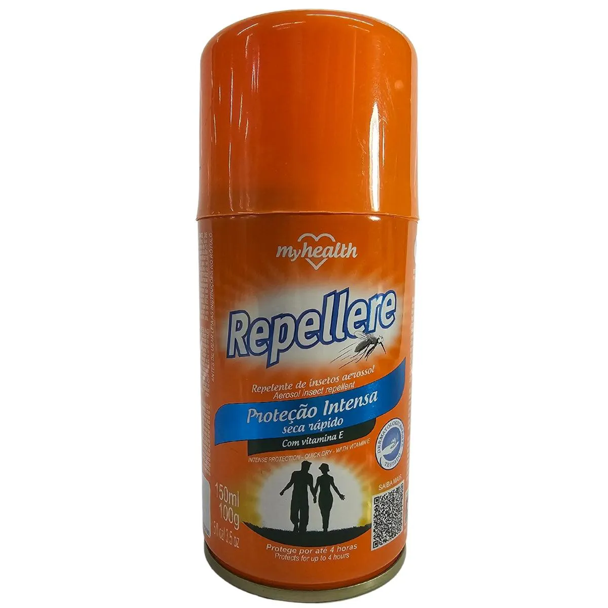 Repelente de Insetos Aerossol Repellere My Health 150ml / 100g
