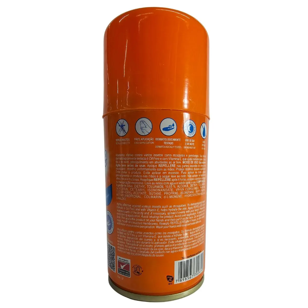 Repelente de Insetos Aerossol Repellere My Health 150ml / 100g