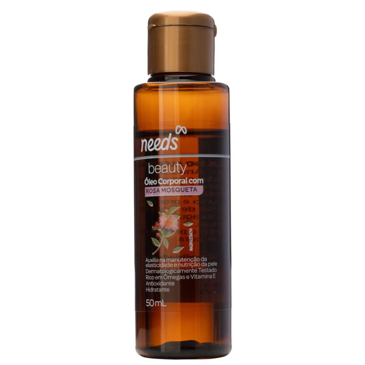 Óleo de Rosa Mosqueta Corporal Needs Beauty 50ml