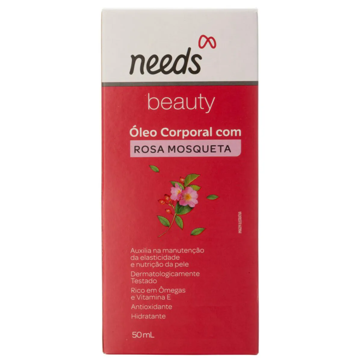 Óleo de Rosa Mosqueta Corporal Needs Beauty 50ml