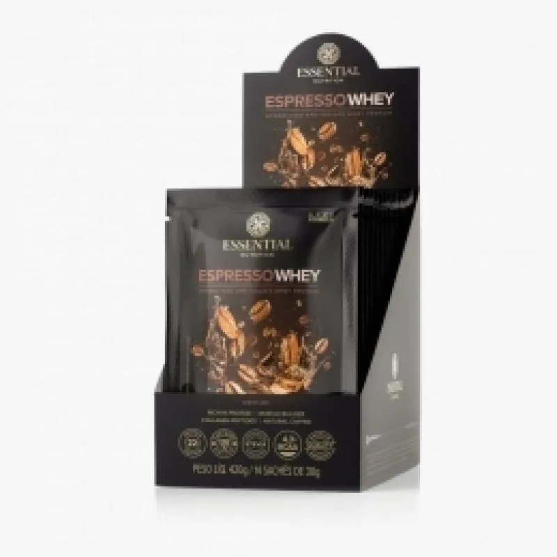 Espresso Whey Sachê (30g) - Sabor: Café
