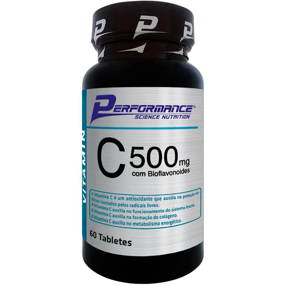 Vitamina C 500mg Bioflavonoides 100 Tablets - Performance Nutrition