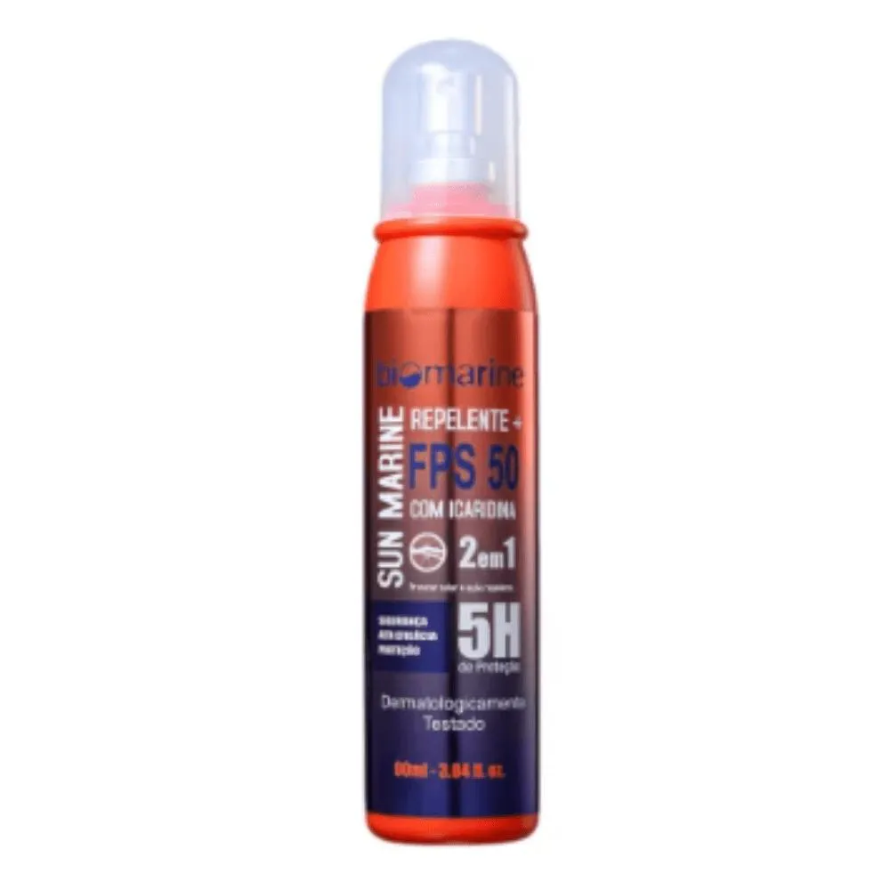 Biomarine Sun Marine Protetor Solar Fps 50 com Repelente 90ml
