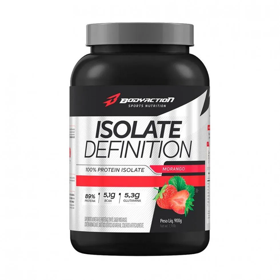 Isolate Definition (900g) - Sabor: Morango