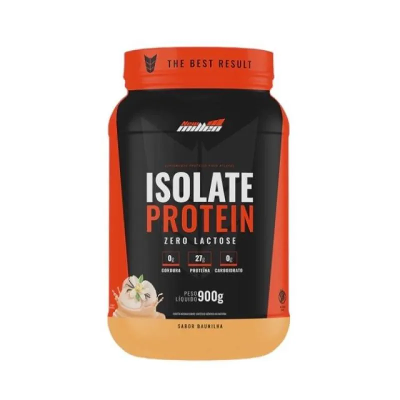 Isolate Protein Zero Lactose (900g) - Sabor: Baunilha