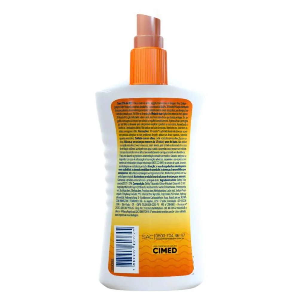 Kit Spray Repelente de Insetos Cimed Xô Inseto com 3 200ml