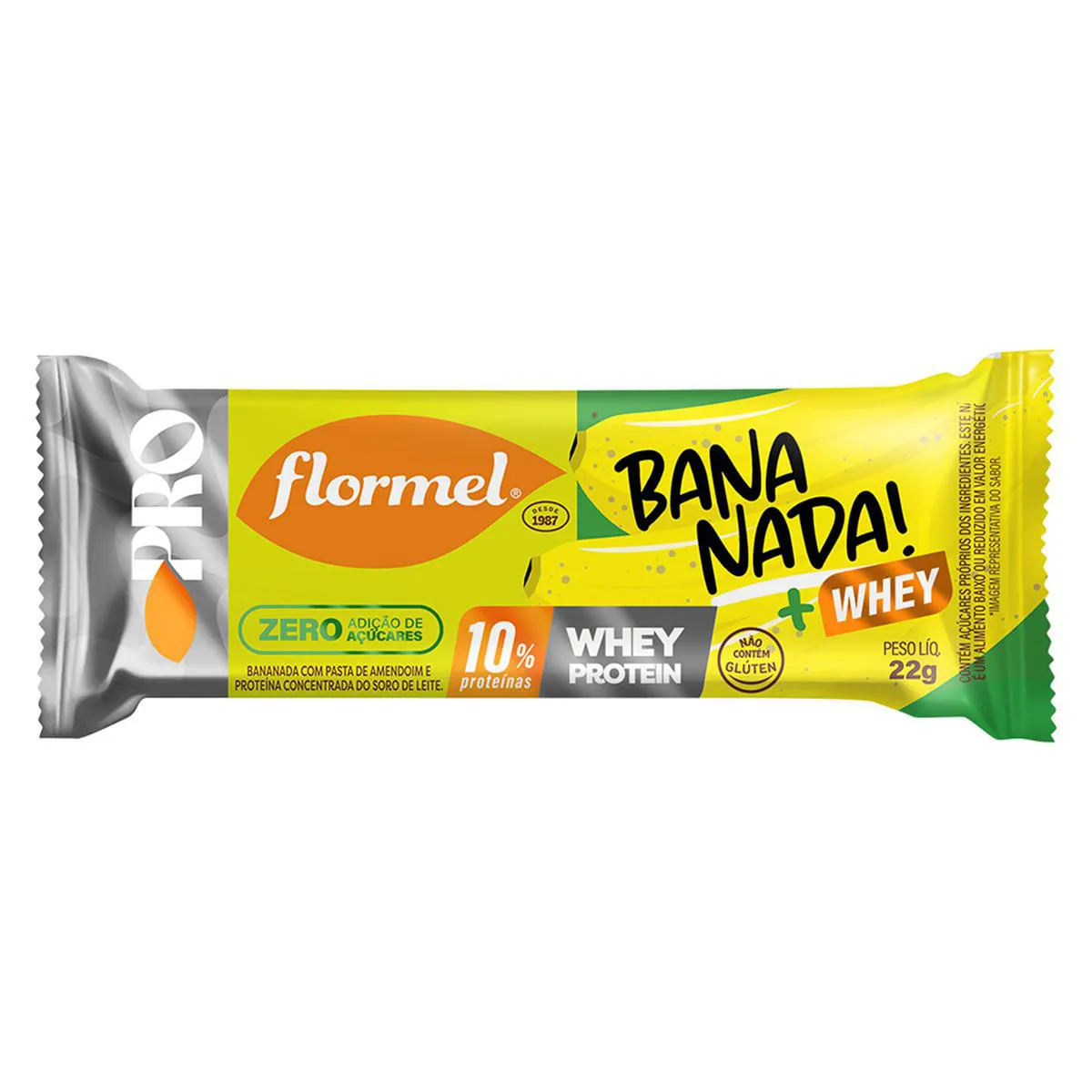 Bananada de Proteína Flormel Pro 22g