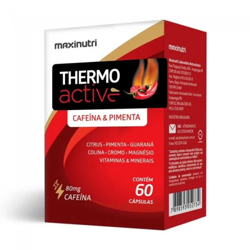 Thermo Active (60 cápsulas) - Padrão: Único