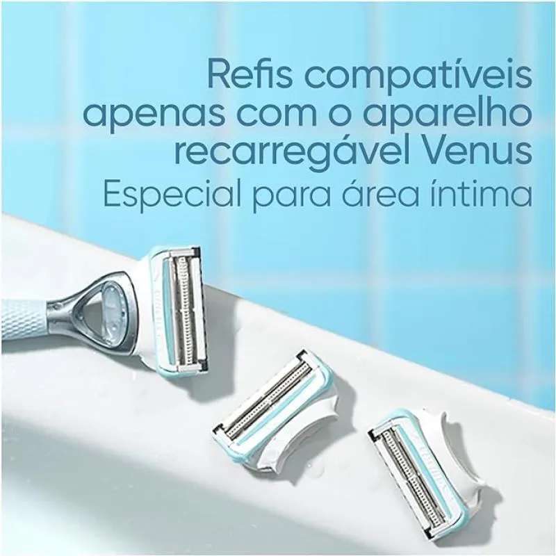 Gillette Venus Íntima Carga para Aparelho Depilatório 2 unidades