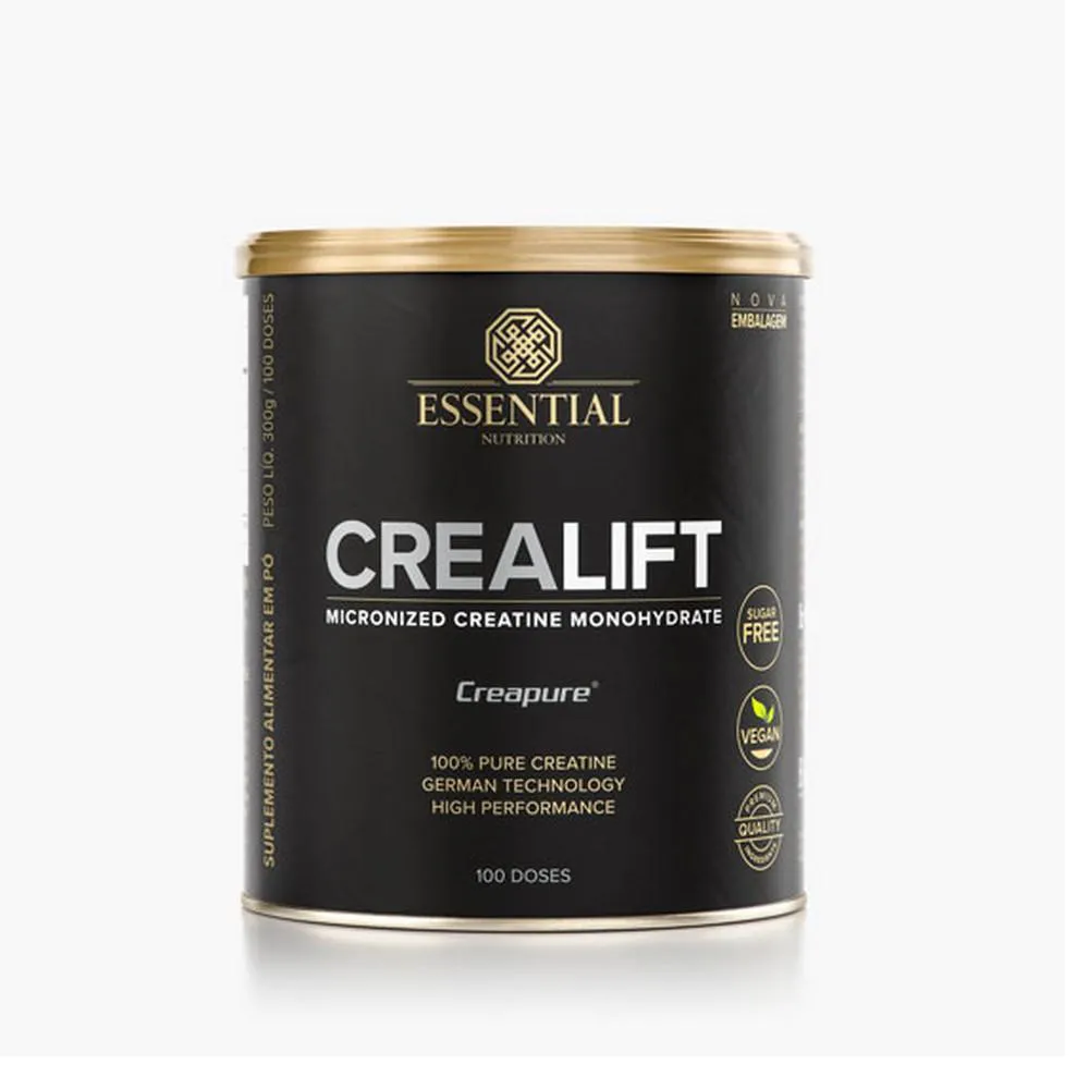 Kit 2x Crealift Creatina Creapure (300g Cada) - Essential Nutrition